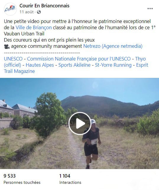 live sur les trails running